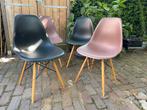 4 Eetkamerstoelen Eames Design, Ophalen, Kunststof, Gebruikt, Overige kleuren