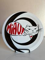 Ritzenhoff Design Bord MIAUW Poes Kater by Petra Peschkes, Antiek en Kunst, Ophalen of Verzenden