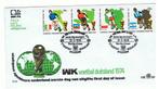 FDC Stadspost Apeldoorn  Voetbal WK 1974, Ophalen of Verzenden, Gebruikt, Overige binnenlandse clubs