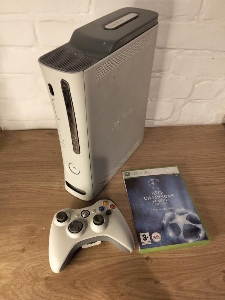 Xbox 360 met controller en game, Ophalen of Verzenden, 360 Arcade of Core, Met 1 controller, Gebruikt