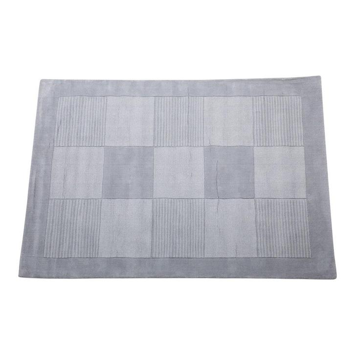 Vloerkleed Dam Square Silver, Huis en Inrichting, Stoffering | Tapijten en Kleden, Nieuw, 150 tot 200 cm, 200 cm of meer, Rechthoekig