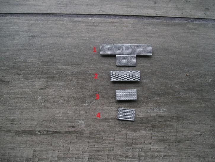 Tekno loopbordesjes voor achter de cabine., Hobby en Vrije tijd, Modelauto's | 1:50, Nieuw, Bus of Vrachtwagen, Tekno, Ophalen of Verzenden