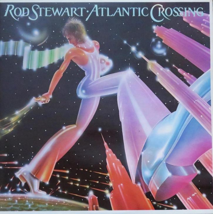 Rod Stewart - ATLANTIC CROSSING @1975, Cd's en Dvd's, Vinyl | Pop, Gebruikt, 1960 tot 1980, 12 inch, Ophalen of Verzenden