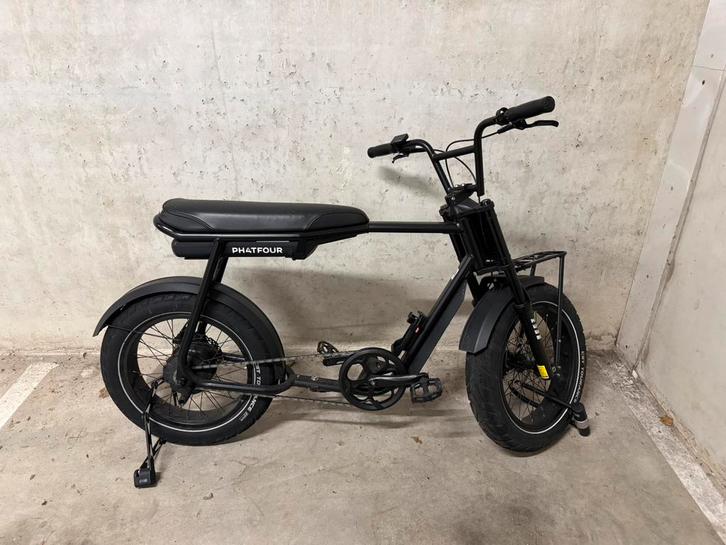 PHATFOUR FATBIKE MET EXTRAS, Fietsen en Brommers, Elektrische fietsen, Zo goed als nieuw, Overige merken, 59 cm of meer, Ophalen