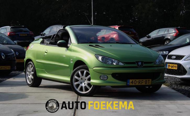 Peugeot 206 CC 1.6-16V, Auto's, Peugeot, Bedrijf, Te koop, ABS, Airbags, Airconditioning, Alarm, Boordcomputer, Centrale vergrendeling