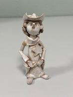 Vintage Dino Bencini Beeldje Brandweerman Italië Gesigneerd, Ophalen of Verzenden, Zo goed als nieuw, Mens