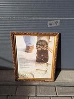 schilderij  apart met gedicht, Antiek en Kunst, Kunst | Schilderijen | Klassiek, Ophalen