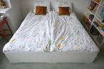 Complete Lits Jumeaux-set, Huis en Inrichting, Ophalen, Gebruikt, Tweepersoons, 180 cm