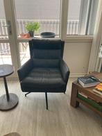 Mooie draaibare lederen fauteuil Da Vinci, donker bruin, Huis en Inrichting, Stoelen, Ophalen, Bruin, Leer, Eén