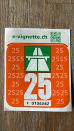 Tolvignet Zwitserland, Tickets en Kaartjes, Autovignetten