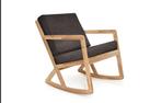 Ebb schommelstoel rocking Chair - The Futon Company, Huis en Inrichting, Fauteuils, Gebruikt, 75 tot 100 cm, Ophalen of Verzenden