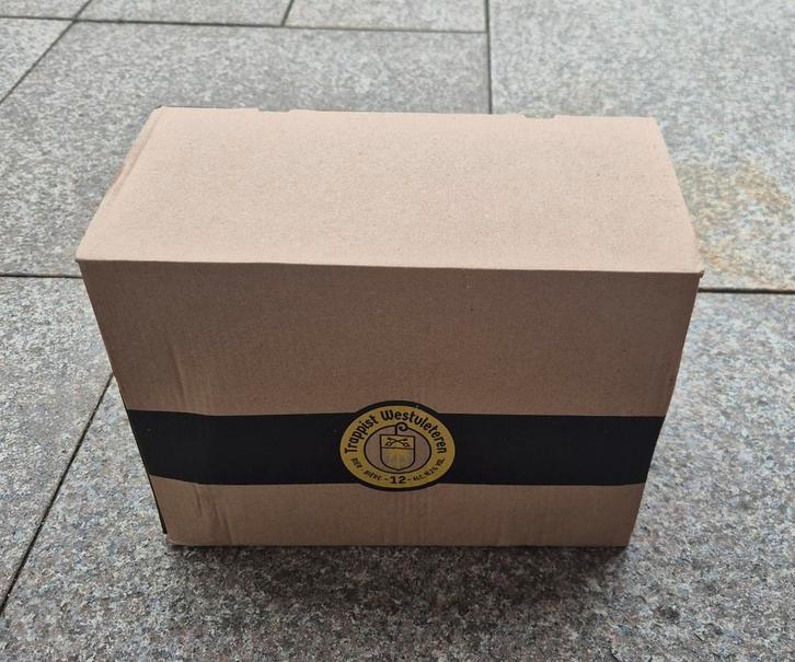 Westvleteren 12 cadeau set 6x Abdij bier + 2 glazen trappist, Verzamelen, Biermerken, Nieuw, Flesje(s), Overige merken, Ophalen of Verzenden