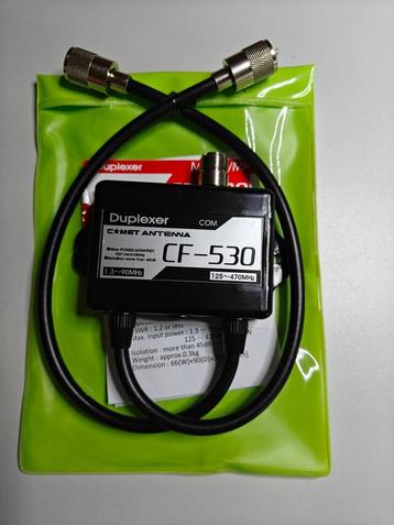 Comet CF-530 duplexer 1,3-90 MHz 125-470 MHz NIEUW beschikbaar voor biedingen