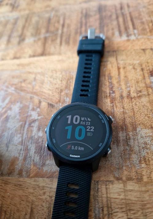 Garmin Forerunner 245, Sieraden, Tassen en Uiterlijk, Sporthorloges, Zo goed als nieuw, Android, Zwart, Afstand, Calorieverbanding