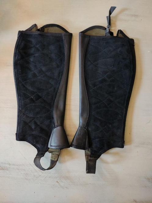 Chaps, paardrij kleding, leer, Dieren en Toebehoren, Paardrijkleding, Zo goed als nieuw, Overige typen, Overige soorten, Ophalen of Verzenden