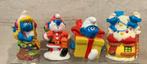 Vintage Grote Kerst Smurfen 4 Stuks., Verzenden, Gebruikt, Verschillende Smurfen