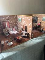 Antiek Duits poppenhuis, Ophalen, Poppenhuis, Gebruikt