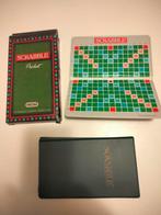 Scrabble Pocket Luxe Etui - Magnetisch Reisspel, Sports Games, Ophalen of Verzenden, Zo goed als nieuw, Een of twee spelers