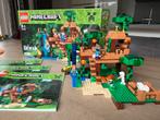Lego Minecraft De Boomhut 21125, Ophalen of Verzenden, Zo goed als nieuw, Complete set, Lego