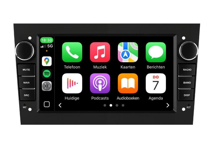 Carplay/Android scherm Opel Astra|Corsa|Vectra|Vivaro|Combo, Auto diversen, Autoradio's, Nieuw, Ophalen of Verzenden