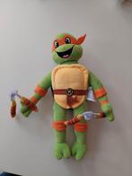 Ninja Turtle Michelangelo Knuffel 23cm, Ophalen of Verzenden, Zo goed als nieuw, Overige typen