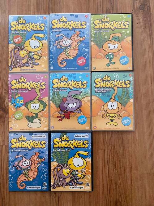 Complete Serie De Snorkels 6 delen / 2 dubbel, Cd's en Dvd's, Dvd's | Kinderen en Jeugd, Zo goed als nieuw, Film, Overige genres