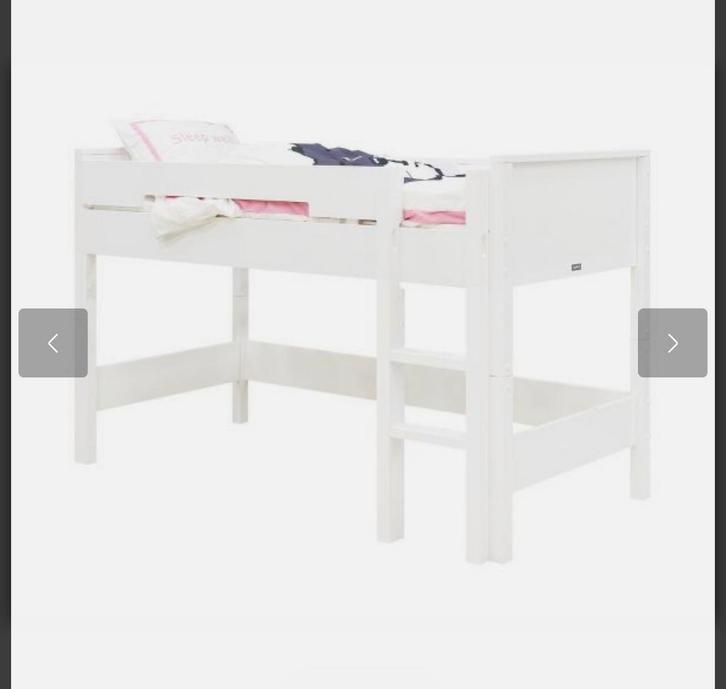 Bopita stevige half-hoogslaper, Kinderen en Baby's, Kinderkamer | Stapelbedden en Hoogslapers, Gebruikt, Hoogslaper, Ophalen