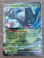 Meowscarada ex 015/193 - Pokémon Play stamp, Ophalen of Verzenden, Zo goed als nieuw, Losse kaart, Foil