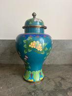 Cloisonné dekselvaas, Antiek en Kunst, Ophalen of Verzenden