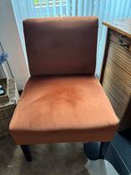 Stoel oranje., Ophalen, Eenpersoons, Minder dan 75 cm, Zo goed als nieuw