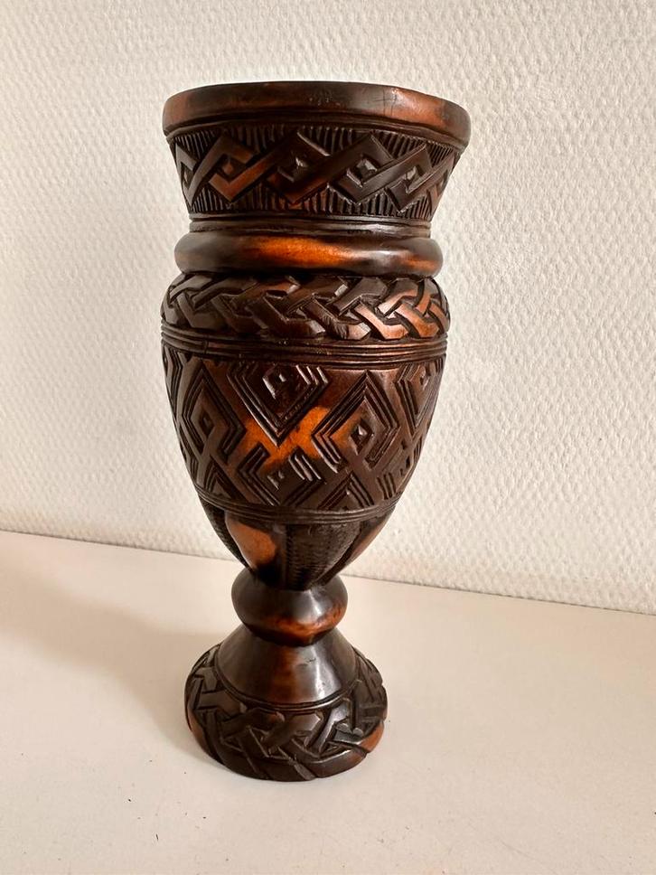 Koninklijke Kuba Palmwijnbeker collectie Antropoloog 1930, Antiek en Kunst, Kunst | Niet-Westerse kunst, Ophalen of Verzenden