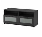 IKEA BRIMNES TV-meubel black tv stand, Ophalen, Zo goed als nieuw, 25 tot 50 cm, Minder dan 100 cm