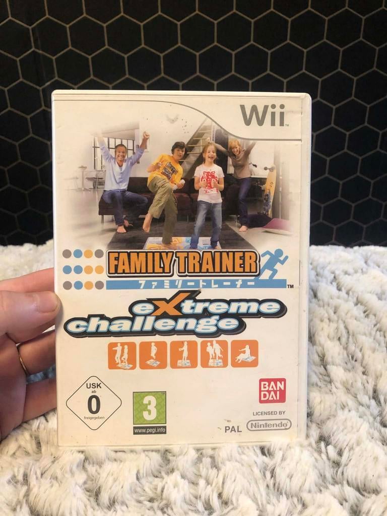 Family Trainer Extreme Challenge - Wii, Gebruikt, 2 spelers, Eén computer, Ophalen of Verzenden