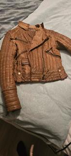 Guess leren jas - XS, Guess, Bruin, Ophalen of Verzenden, Zo goed als nieuw