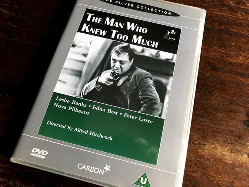 THE MAN WHO KNEW TOO MUCH (Alfred Hitchcock, 1934) UK DVD, Cd's en Dvd's, Dvd's | Klassiekers, Zo goed als nieuw, Thrillers en Misdaad
