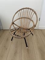 Vintage bamboe / rotan kinderstoel jaren 60, Ophalen, Gebruikt, Stoel(en)