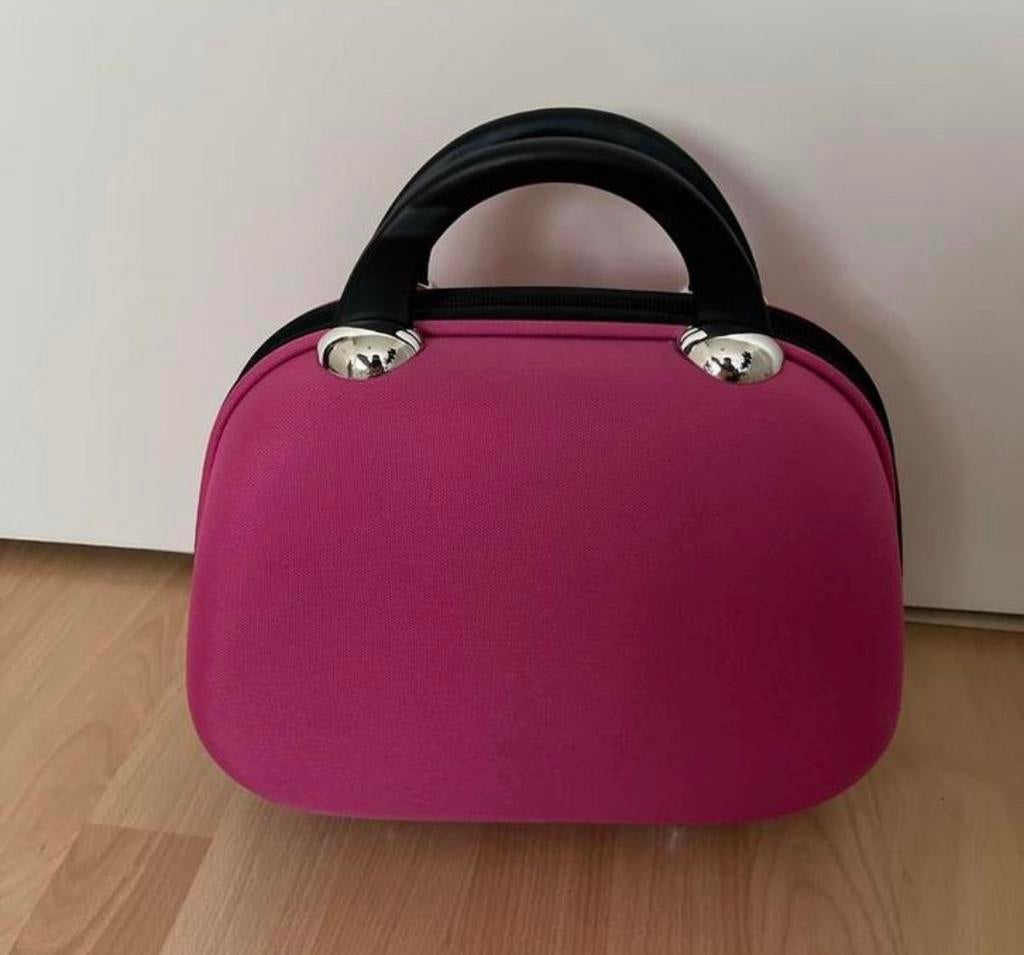 Roze beautycase, Ophalen of Verzenden, Zo goed als nieuw