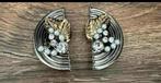 Prachtige art deco vintage oorbellen, Sieraden, Tassen en Uiterlijk, Oorbellen, Ophalen of Verzenden, Zo goed als nieuw, Overige materialen
