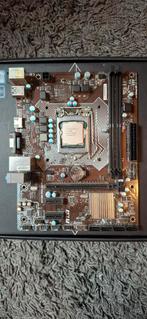 Moederbord met bijbehorende CPU en RAM, Ophalen, LGA 1151, DDR4, Zo goed als nieuw