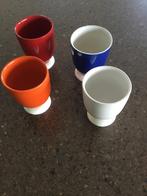 Mokjes Hollandsche Waaren - Set van 4, Ophalen of Verzenden, Zo goed als nieuw, Overige stijlen, Kop(pen) en/of Schotel(s)