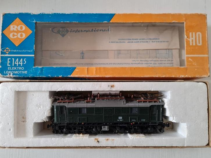 Nette Roco H0 DB elektrische loc 4130, Hobby en Vrije tijd, Modeltreinen | H0, Gebruikt, Locomotief, Gelijkstroom, Roco, Ophalen of Verzenden