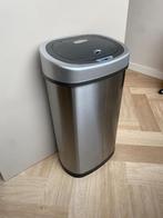 Homra Fonix SS sensorprullenbak 50L – model HOM20239, Huis en Inrichting, Woonaccessoires | Prullenbakken, Ophalen, Kunststof