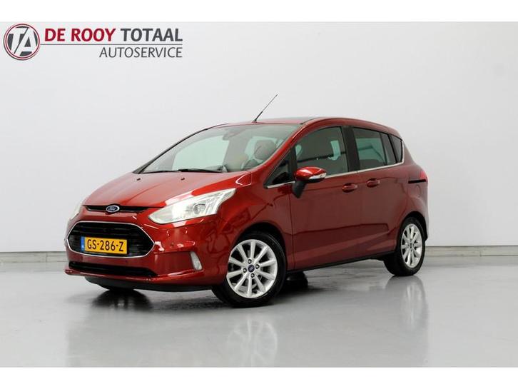 Ford B-MAX 1.0 EcoBoost Titanium 101PK, PANORAMADAK | CAMERA, Auto's, Ford, Bedrijf, Te koop, B-Max, ABS, Airbags, Airconditioning