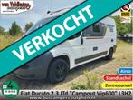 Fiat Ducato 2.3 JTd "Campout Vip 600" L3H2 + Airco, Buscamper of Camperbus, Tot en met 2, Bedrijf, 5 tot 6 meter