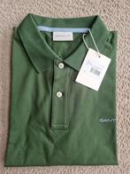 Gant 2062026 313 pine green donkergroen katoen stretch heren, Maat 52/54 (L), GANT, Nieuw, Ophalen of Verzenden
