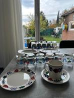 Handgeverfde servies, Ophalen
