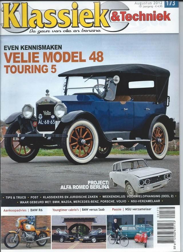 Klassiek & Techniek 173 2012 : BMW 318i Cabrio - Saab 900 T, Boeken, Auto's | Folders en Tijdschriften, Gelezen, Algemeen, Ophalen of Verzenden