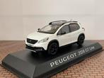 Peugeot 2008 GT Line White 2016 Facelift Norev 1:43, Ophalen of Verzenden, Zo goed als nieuw, Auto, Norev