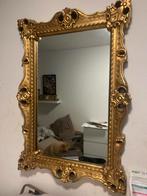 Mooie gouden spiegel 100x70 cm, Ophalen of Verzenden, Rechthoekig, 50 tot 100 cm, Minder dan 100 cm