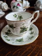 Vintage Duchess Ivy fine bone China Kop en Schotel, Ophalen of Verzenden, Zo goed als nieuw, Overige stijlen, Kop(pen) en/of Schotel(s)